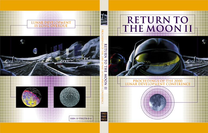 Return to the Moon II cover, spine and back cover
