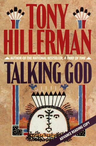 Talking God advance reading copy cover